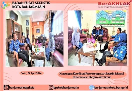 Coordination "Kelurahan Cantik" in East Banjarmasin 