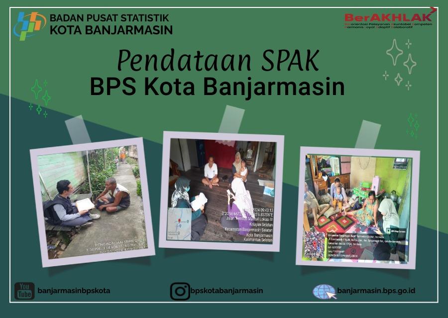 Pendataan SPAK BPS Kota Banjarmasin