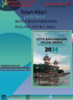 Rilis Publikasi Kota Banjarmasin dalam Angka 2024