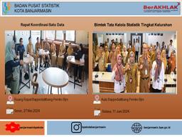 Kegiatan Evaluasi Penyelenggaraan Statistik Sektoral (EPSS) BPS Kota Banjarmasin