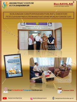 Visiting and Submission The  Publication of Banjarmasin City 2023