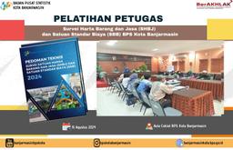 Pelatihan SHBJ dan SSB BPS Kota Banjarmasin