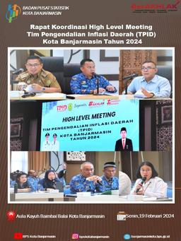 Rakor High Level Meeting TPID Kota Banjarmasin