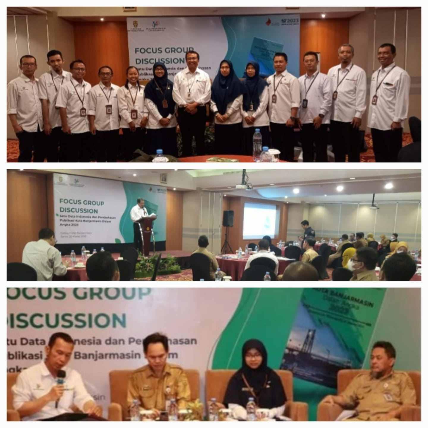 Focus Group Discussion (FGD)  One Indonesian Data and The Discussion of Banjarmasin in Numeral 2023