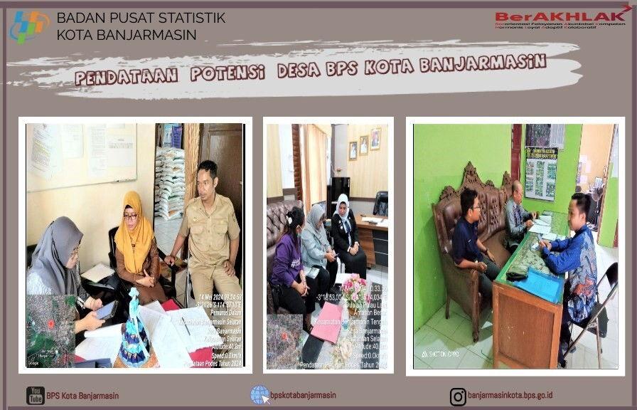 Pendataan Potensi Desa BPS Kota Banjarmasin