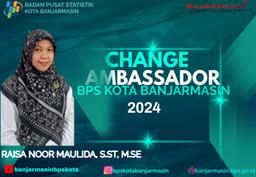 Change Ambassador BPS Kota Banjarmasin 2024