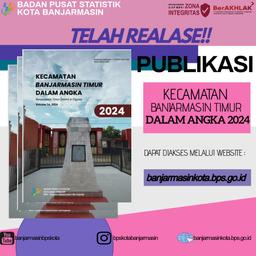 Release Publication Kecamatan Banjarmasin Timur Dalam ANgka 2024