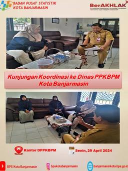 Coordination Meeting at DPPKBPM Banjarmasin City