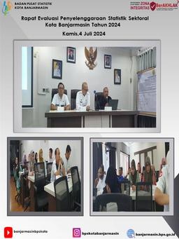 Rapat EPSS BPS Kota Banjarmasin dan Diskominfotik Kota Banjarmasin