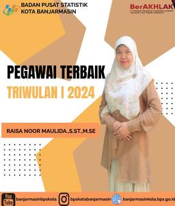 Pegawai Terbaik Triwulan I BPS Kota Banjarmasin 