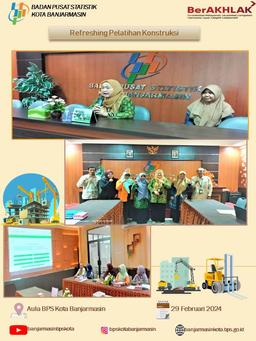 The Training of Construction Field Officer BPS Banjarmasin City